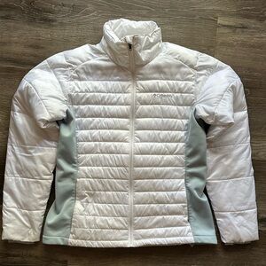 Columbia Women's White Jacket sz Large